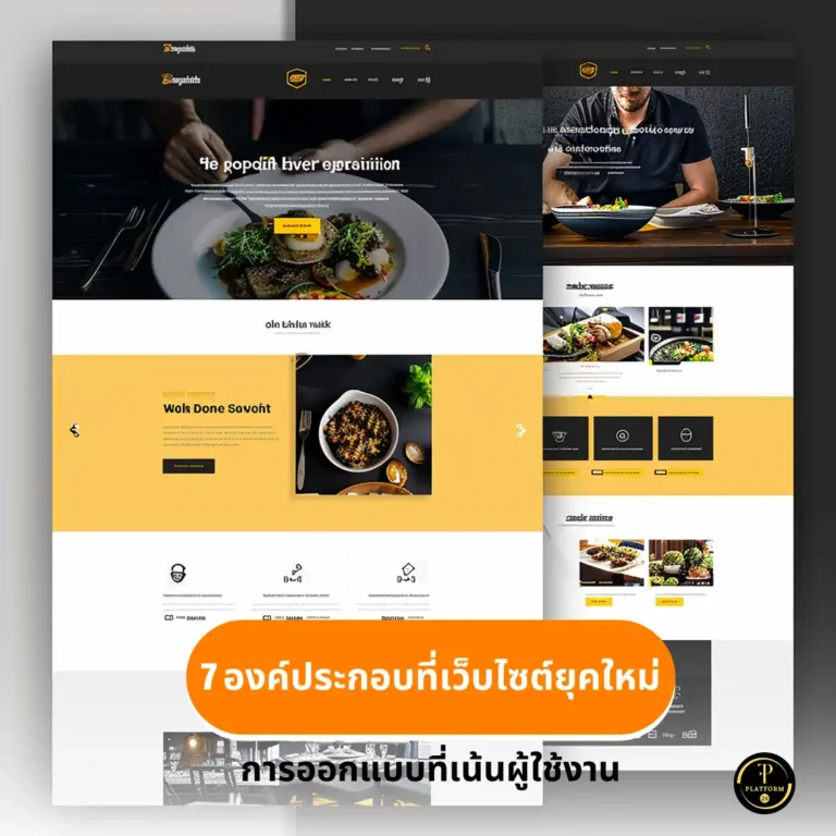 7 องค์ประกอบที่เว็บไซต์ยุคใหม่ต้องมี